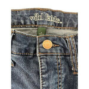 Wild Fable High Rise Shortie Shorts Denim Cut Offs Size 6